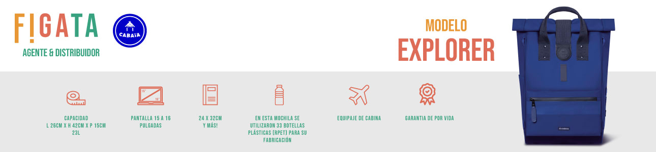 Mochilas Explorer Cabaia 