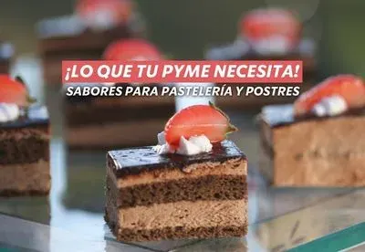 Lo que tu pyme necesita: Saborizantes para cada una de tus preparaciones.