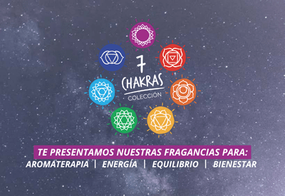 ¿Sabías que los 7 Chakras pueden activarse con el poder de los aromas? 