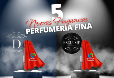 ¡Nuevas fragancias! Crea tu perfume con nuestras 5 nuevas fragancias de perfumería fina