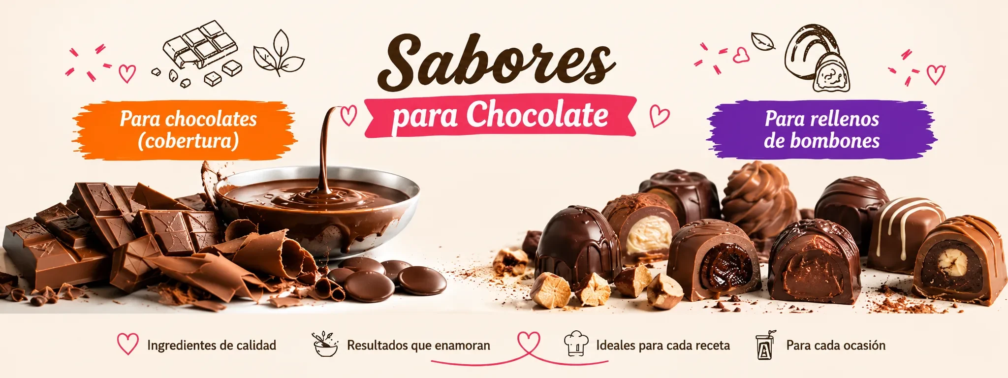 CHOCOLATES (COBERTURA)
