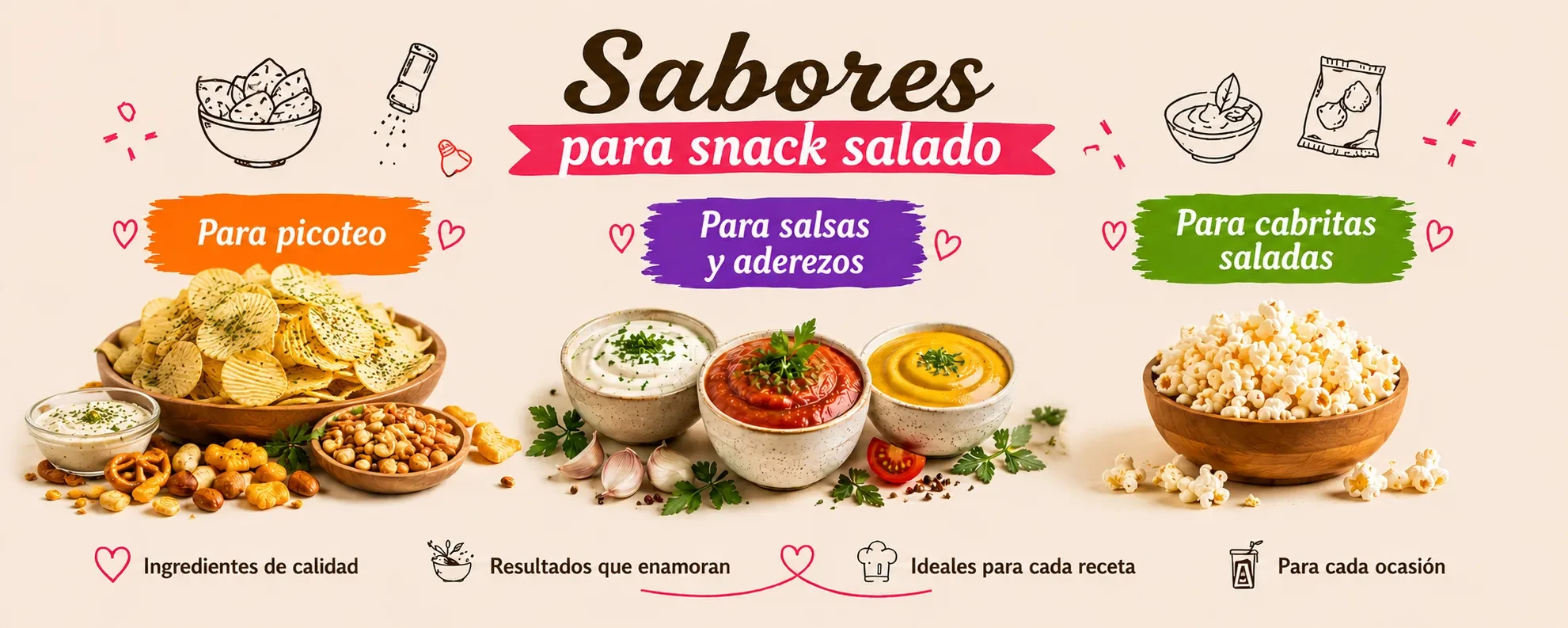 SALSAS Y ADEREZOS