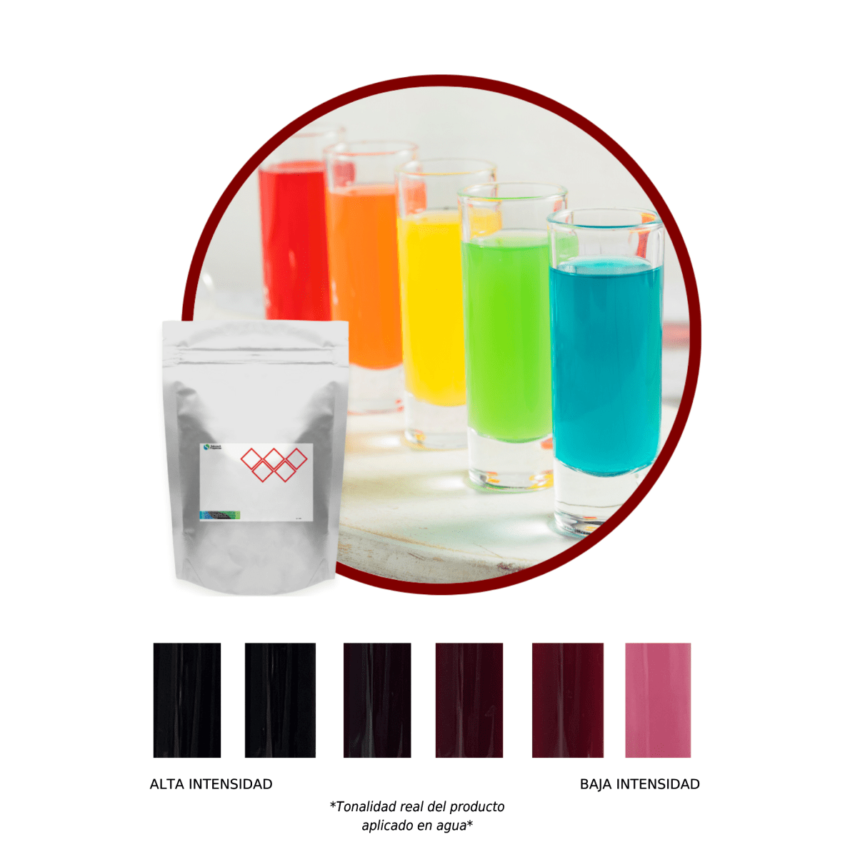 8519CX - COLORANTE EN POLVO ROJO GUINDA1