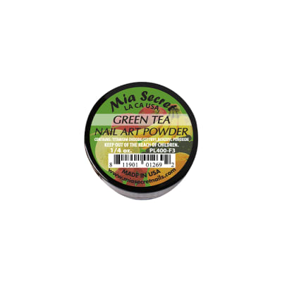 GREEN TEA FRUITY NAIL ART POWDER