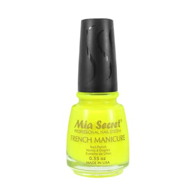 ESMALTE FRENCH NEON YELLOW BARNIZ2