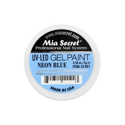 GEL PAINT NEON BLUE2