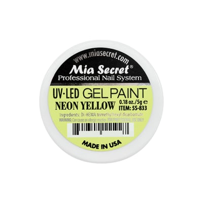 GEL PAINT NEON YELLOW2