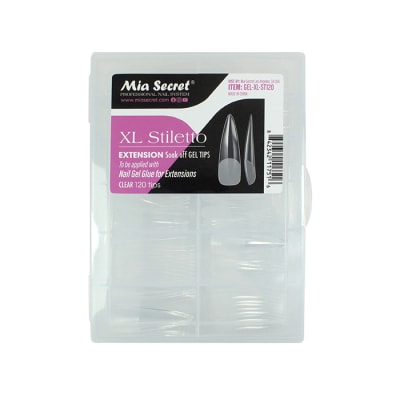 GEL TIPS STILETTO XL1