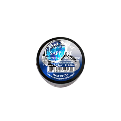 ELEGANCE SAPPHIRE NAIL ART 1/4 OZ1