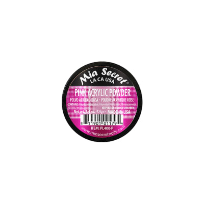 PINK ACRYLIC POWDER 1/4 OZ1
