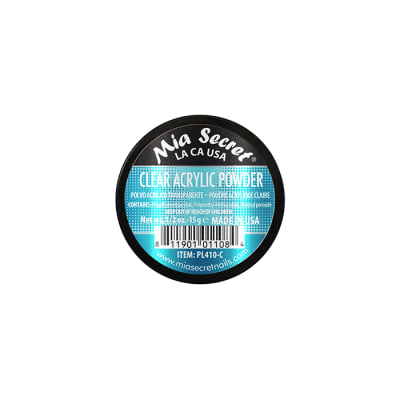 CLEAR ACRYLIC POWDER 1/2 OZ
