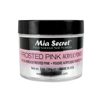 FROSTED PINK  ACRYLIC POWDER 2 OZ