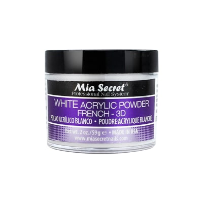 WHITE ACRYLIC POWDER 2 OZ