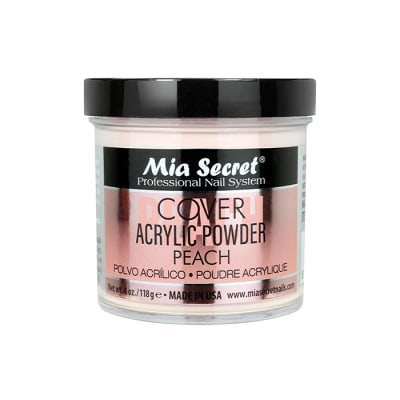 COVER PEACH ACRYLIC POWDER 4 OZ