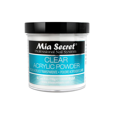 CLEAR ACRYLIC POWDER 4 OZ1