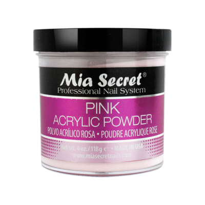PINK ACRYLIC POWDER 4 OZ