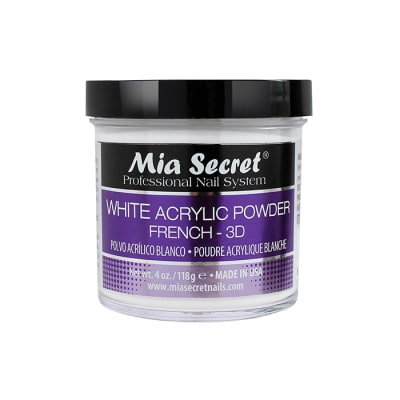 WHITE ACRYLIC POWDER 4 OZ1