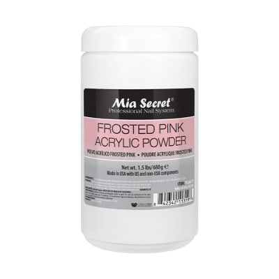 FROSTED PINK  ACRYLIC POWDER 1.5 LBS1