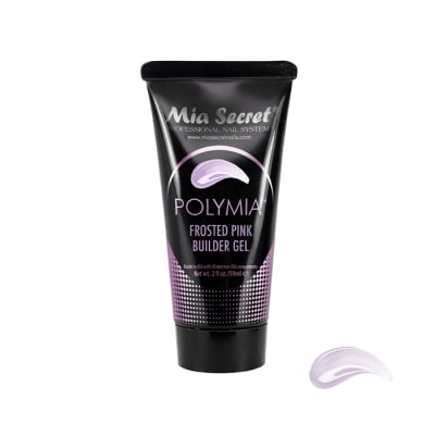 POLYMIA FROSTED PINK BUILDER GEL 2 OZ1