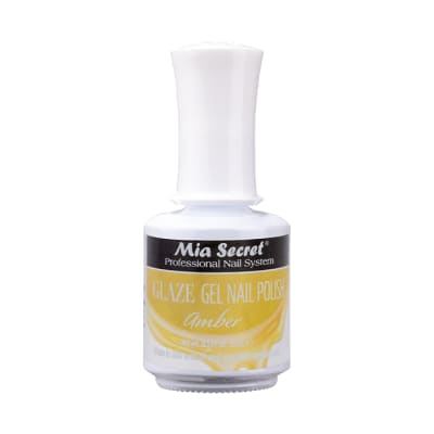 GLAZE GEL NAIL POLISH AMBER 0.5 OZ3