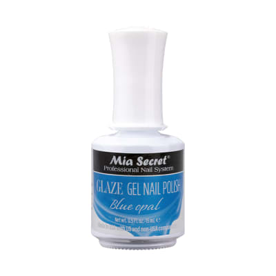 GLAZE GEL NAIL POLISH BLUE OPAL 0.5 OZ3