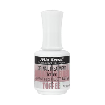 KERATIN GEL NAIL TREATMENT FOR NAILS TOFFEE 0.5 OZ1