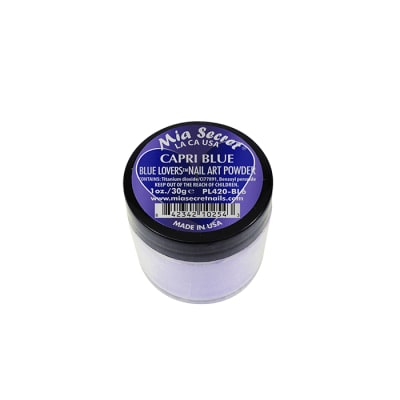 CAPRI BLUE BLUE LOVERS NAIL ART POWD 1 OZ1