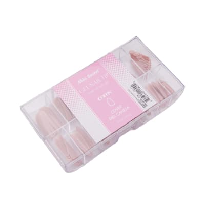 GEL NAIL TIP COFFIN PIEL CANELA  140 PCS