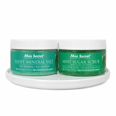 Kit Spa Mint 8oz (exfoliante + Sal Mineral)1