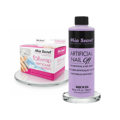 Kit Papel aluminio para remover + Nail Off 4oz