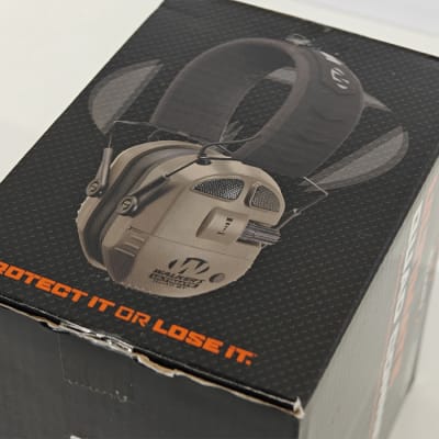 Walker's Ultimate Quad Connect Electronic Earmuffs with Bluetooth (NRR 26dB) Flat Dark Earth