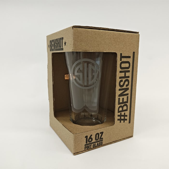 SIG Mark Benshot 45 Pint Glass1