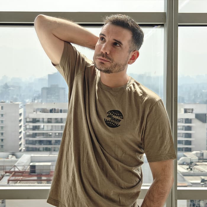 Polera Sig Sauer Grid Olive Triblend1