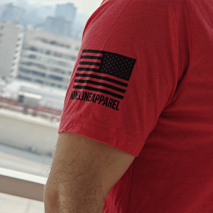 Polera Sig Sauer Grid RedTriBlend3