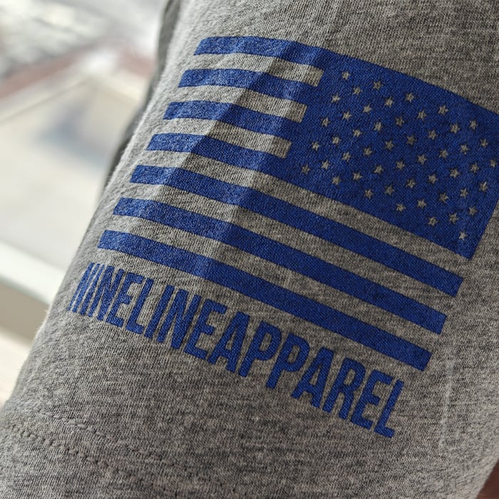 Polera SigSauer SigFCFlag Charcoal Black Triblend2