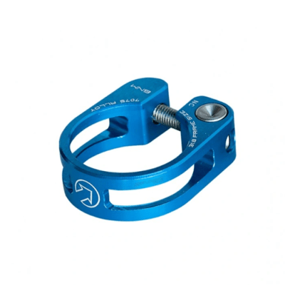 ABRAZADERA ASIENTO PRO AZUL 31.8MM