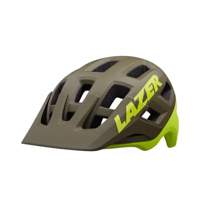 CASCO MTB COYOTE VERDE AMARILLO TALLA L