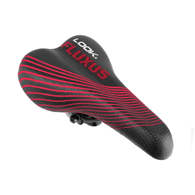 ASIENTO FLUXUS CON BROCHE NEGRO/ROJO