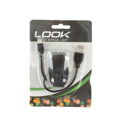 LUZ USB DELANTERA 4 LED NEGRO
