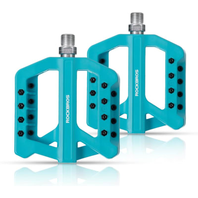 PEDALES ROCKBROS AZUL DE NYLON