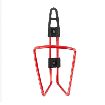 PORTA ANFORA DE ALUMINIO CON TORNILLO NEGRO/ROJO