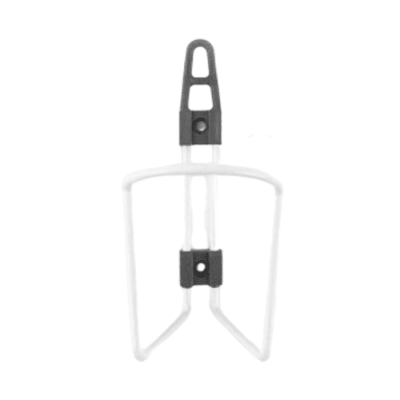 PORTA ANFORA DE ALUMINIO CON TORNILLO NEGRO/BLANCO