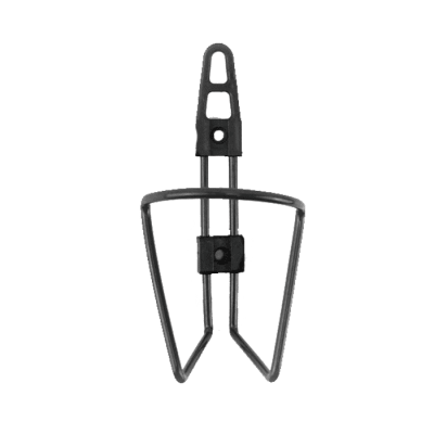 PORTA ANFORA DE ALUMINIO CON TORNILLO NEGRO/NEGRO