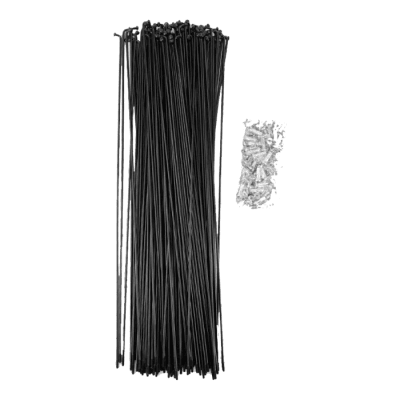 RAYO CON NIPLE R28 14GX295 AERO MEILI NEGRO