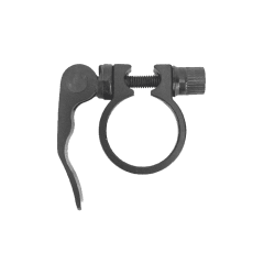ABRAZADERA DE POSTE DE ASIENTO 27.2MM CON BLOQUEO NEGRO
