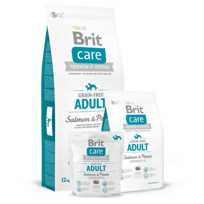 BRIT CARE DOG GRAIN-FREE ADULT SALMON1