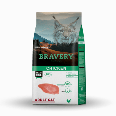 BRAVERY CHICKEN ADULT CAT 2KG1