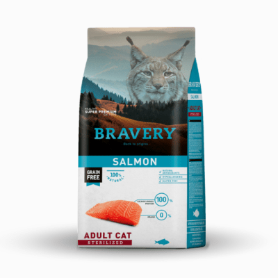 BRAVERY SALMON ADULT CAT STERILIZED 2KG1