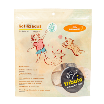 TRIBUTO - CRUDO PIEL DE SALMON 100G1