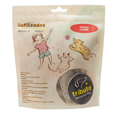 TRIBUTO - CRUDO TRUCHA JUVENIL 100G1